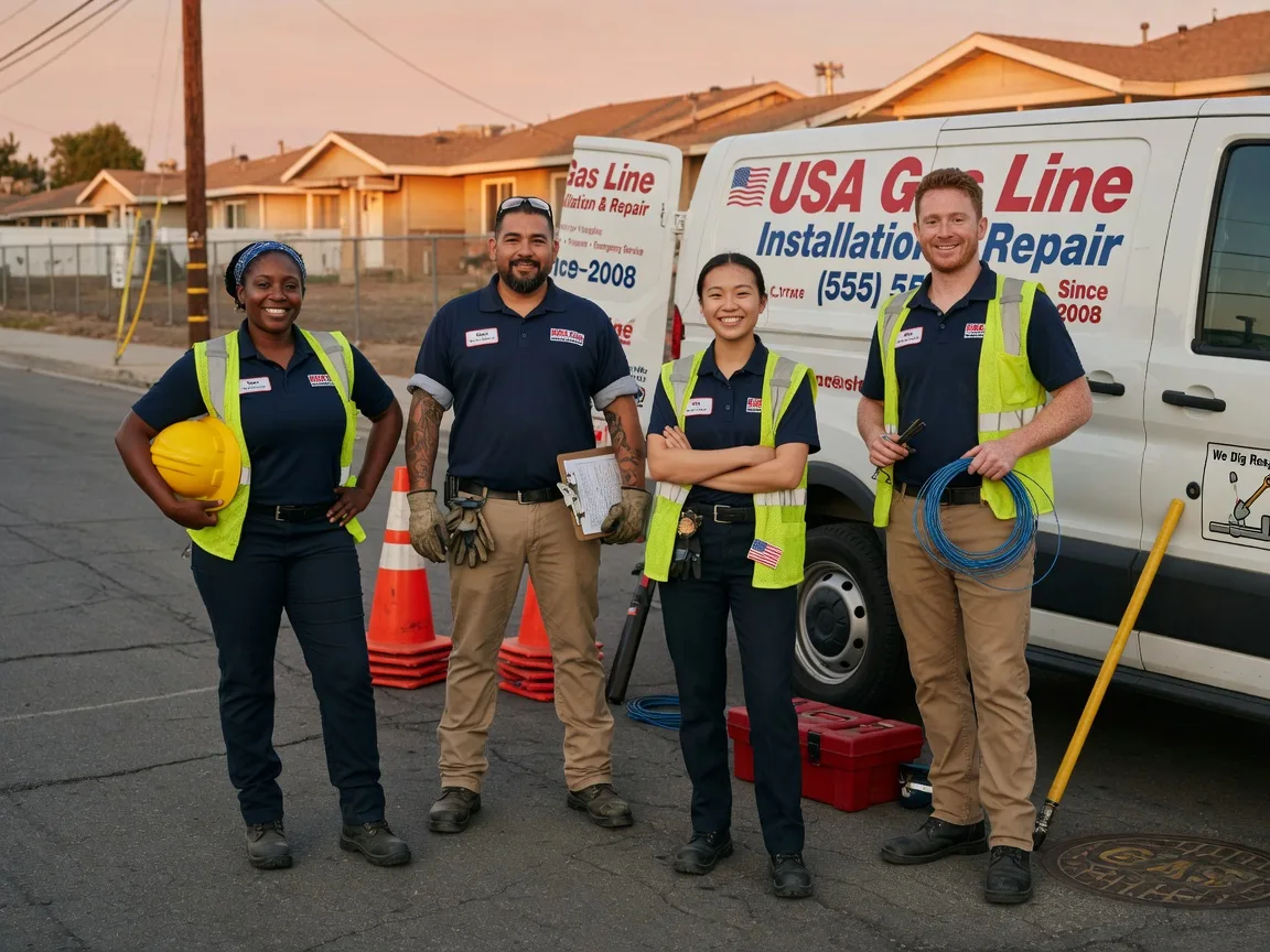 Gas Line Installation company in Panama, IL